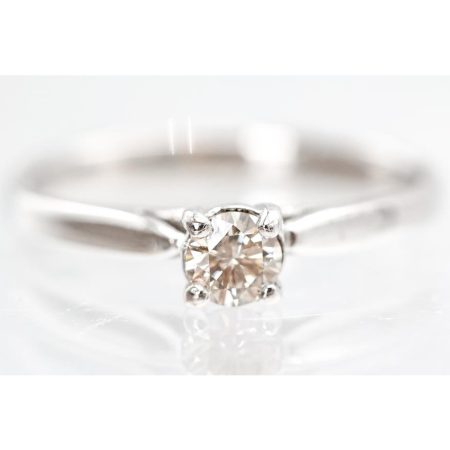 Luminous Diamond Solitaire Ring