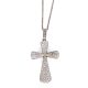 Radiance Diamond Cross Necklace