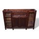 Stinkwood Elegance Bookcase Cabinet