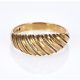 Golden Ripple OBLO Ring