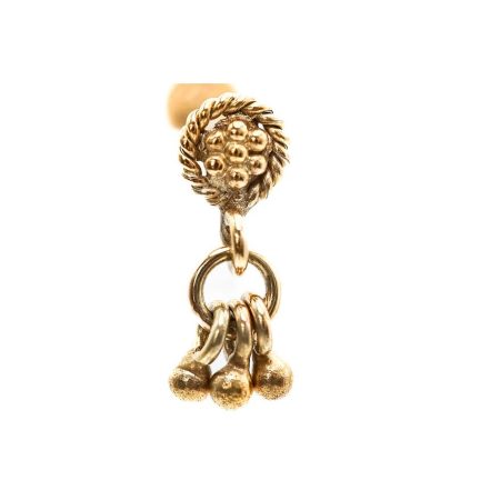 Golden Lotus Nose Ring