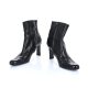 Chanel Leather Ankle Boots