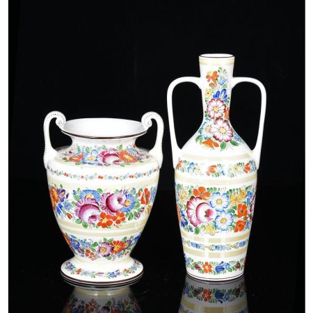 Czechoslovakian Ceramic Vases