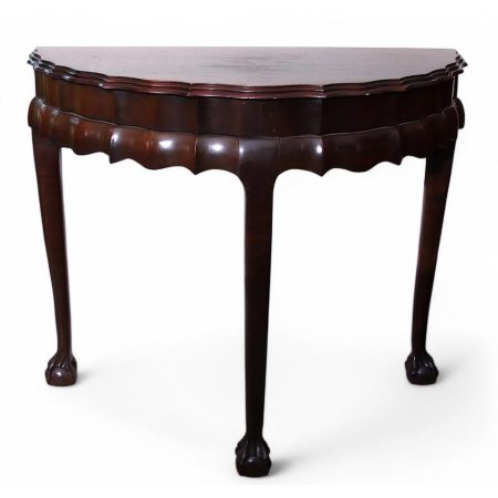 Imbuia Linenfold Console