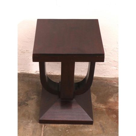 Teak Art Deco Style Side Table