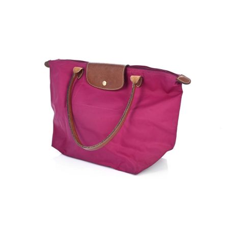 Longchamp 'Le Pliage' Magenta Tote Bag