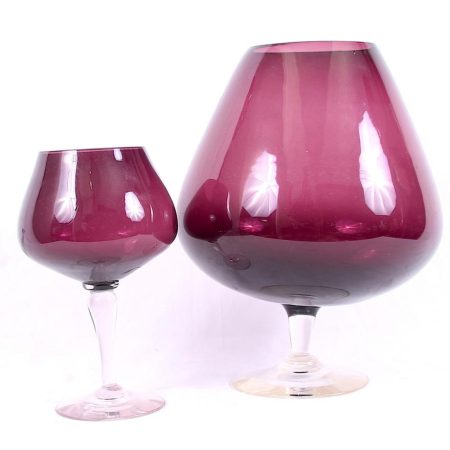 Amethyst Empoli Vases