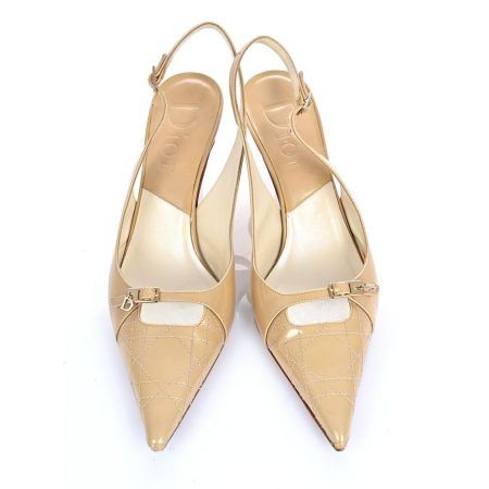 Christian Dior Leather Pointed Stiletto Heels