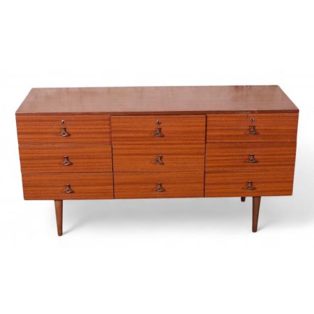 Retro-Style Low Sideboard