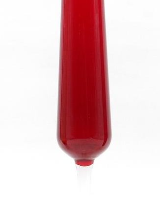 Ruby Red Venetian Glass Vase