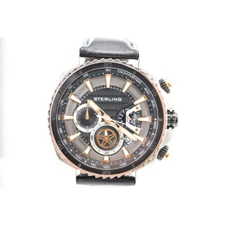 STERLING gents chronograph wristwatch