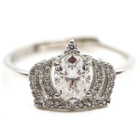 Regal Dusk Moissanite Ring