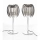 Smokey Aura Table Lamps
