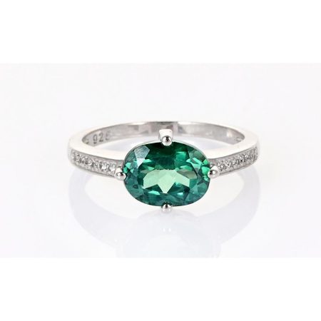 Green Glow Topaz Ring