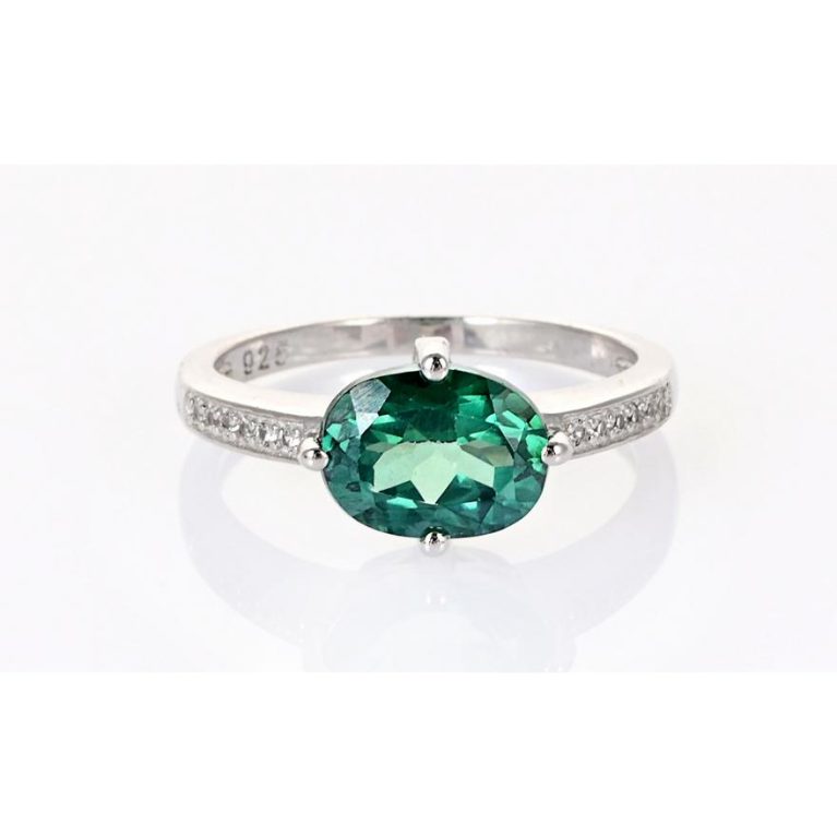 Green Glow Topaz Ring