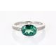 Green Glow Topaz Ring
