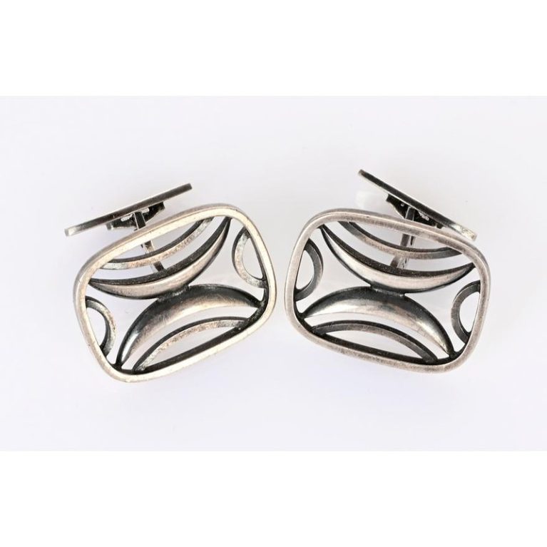 Sterling Silver Danish cufflinks