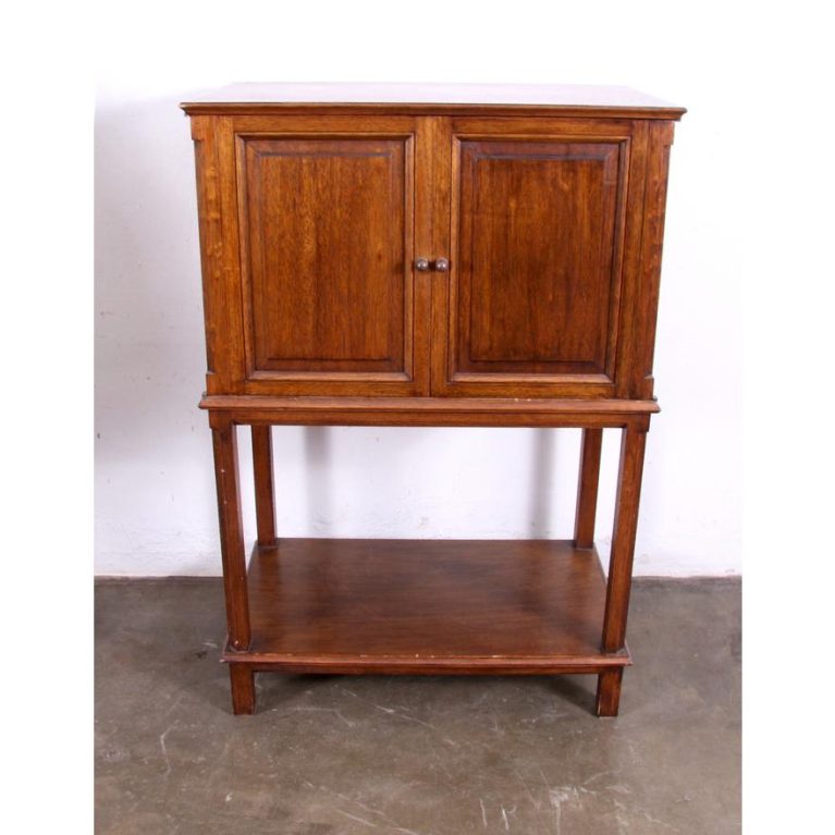 20th-Century Teak Entertainment Stand