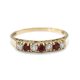 Vintage 9ct Yellow Gold Half Eternity Ring